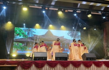  Ambassador Mridul Kumar inaugurated the ‘Onamaholsavam 24’ celebrations organized by 'Be Friends Switzerland' on 07 September 2024